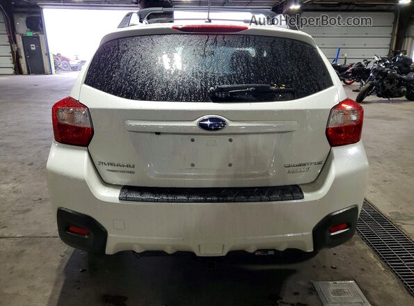 JF2GPABC7G8231479 2016 SUBARU CROSSTREK White უკანა ხედი