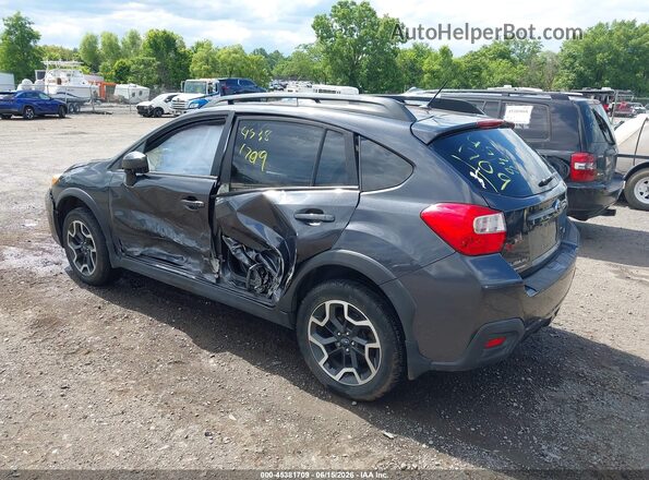 JF2GPABC7G8281105 2016 SUBARU CROSSTREK Black Հետևի ձախ