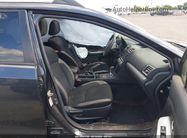 JF2GPABC7G8281105 2016 SUBARU CROSSTREK Black Սալոնի դիմացի տեսք