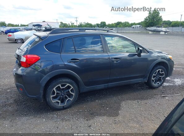 JF2GPABC7G8281105 2016 SUBARU CROSSTREK Black Սալոնի հետևի տեսք