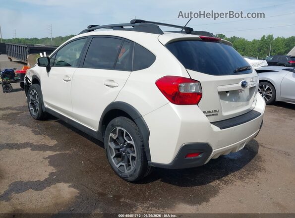 JF2GPABC7G8314099 2016 SUBARU CROSSTREK Белый Задняя левая четверть
