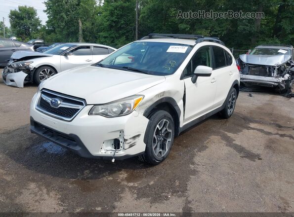 JF2GPABC7G8314099 2016 SUBARU CROSSTREK Белый Передняя левая четверть
