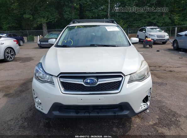 JF2GPABC7G8314099 2016 SUBARU CROSSTREK Белый Вид щитка приборов