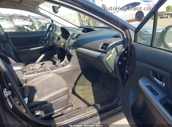 JF2GPABC7G9337358 2016 SUBARU CROSSTREK Black Սալոնի դիմացի տեսք