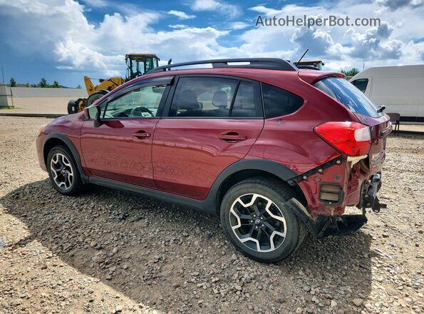 JF2GPABC7H8232911 2017 SUBARU CROSSTREK Burgundy 