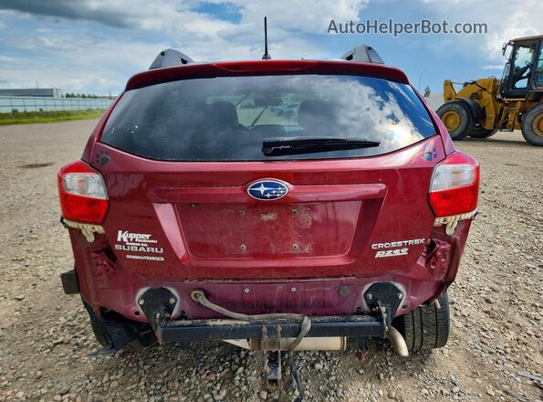 JF2GPABC7H8232911 2017 SUBARU CROSSTREK Burgundy 