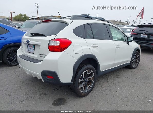 JF2GPABC8H8260460 2017 SUBARU CROSSTREK White 