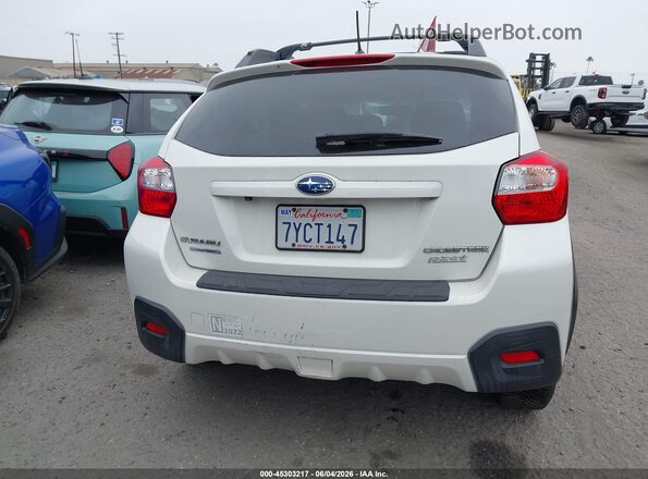 JF2GPABC8H8260460 2017 SUBARU CROSSTREK White 