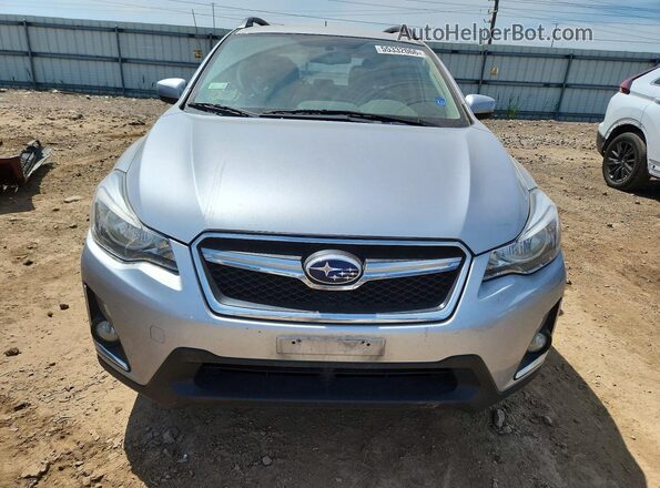 JF2GPABC9G8276584 2016 SUBARU CROSSTREK Silver Front view