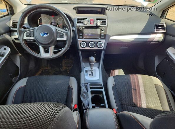 JF2GPABC9G8276584 2016 SUBARU CROSSTREK Silver Dashboard view