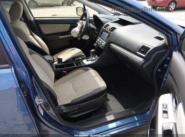 JF2GPABC9G8297340 2016 SUBARU CROSSTREK Blue Սալոնի դիմացի տեսք