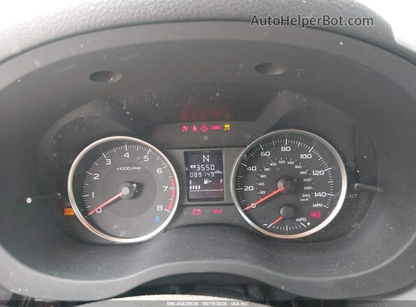 JF2GPABC9G8297340 2016 SUBARU CROSSTREK Blue Հետևի նստատեղերի տեսք