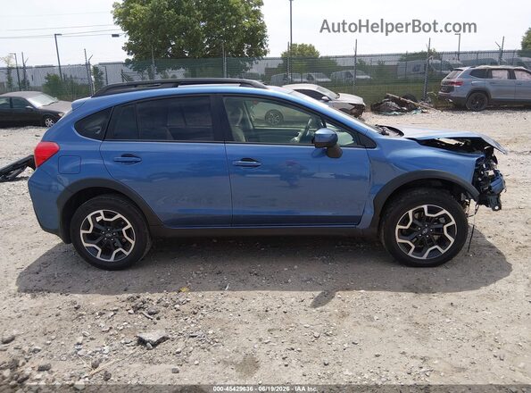 JF2GPABC9G8297340 2016 SUBARU CROSSTREK Blue Սալոնի 360 աստիճան տեսք