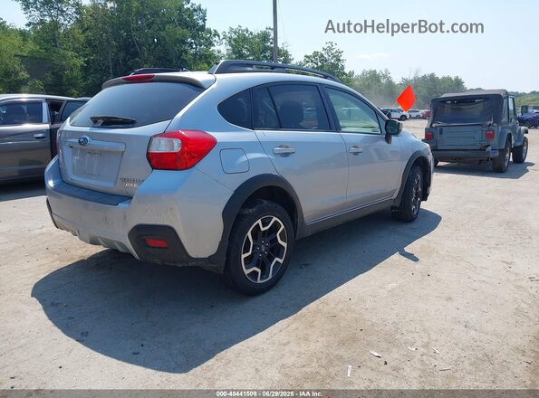 JF2GPABC9H9206188 2017 SUBARU CROSSTREK Silver Задня права чверть