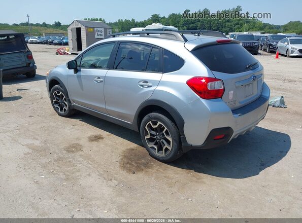 JF2GPABC9H9206188 2017 SUBARU CROSSTREK Silver Задня ліва чверть