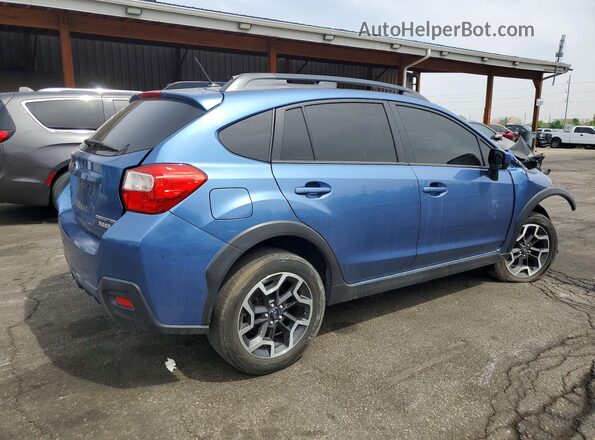 JF2GPABC9HH272407 2017 SUBARU CROSSTREK Blue Задня права чверть