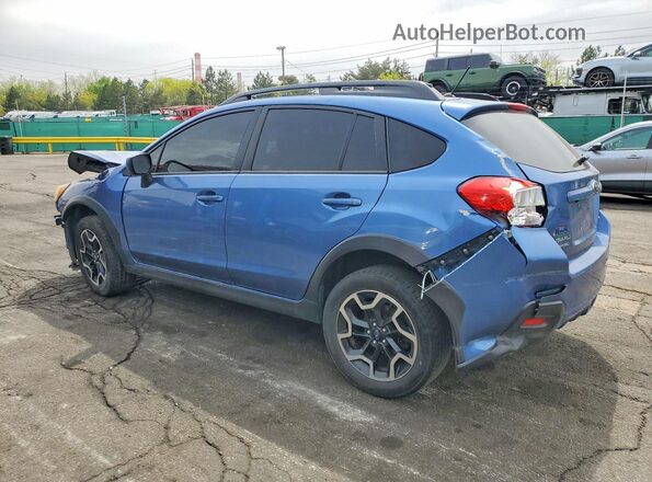 JF2GPABC9HH272407 2017 SUBARU CROSSTREK Blue Задня ліва чверть