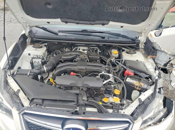 JF2GPABCXG8345623 2016 SUBARU CROSSTREK White Engine compartment view