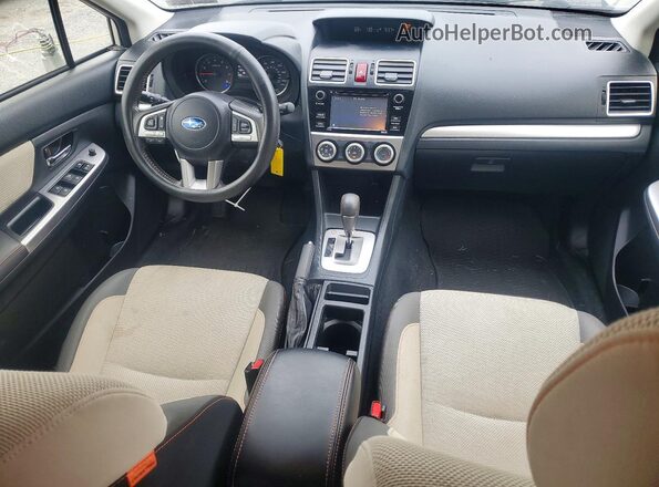 JF2GPABCXG8345623 2016 SUBARU CROSSTREK White Dashboard view
