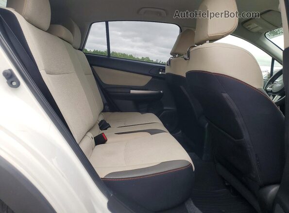 JF2GPABCXG8345623 2016 SUBARU CROSSTREK White Rear interior view