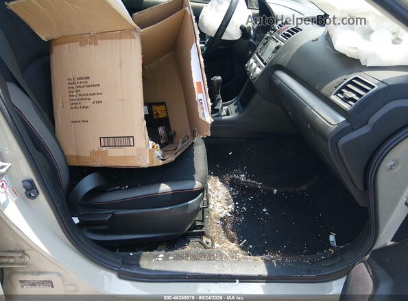 JF2GPABCXG9279200 2016 SUBARU CROSSTREK Beige Սալոնի դիմացի տեսք