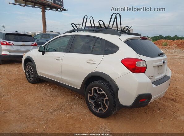 JF2GPABCXGH346870 2016 SUBARU CROSSTREK White Հետևի ձախ