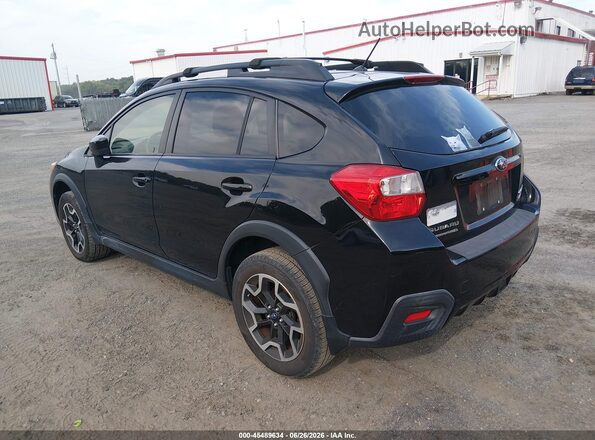 JF2GPABCXHH226990 2017 SUBARU CROSSTREK Черный Задняя левая четверть