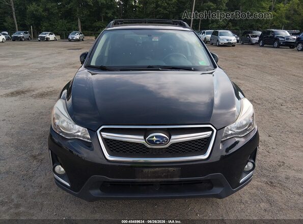 JF2GPABCXHH226990 2017 SUBARU CROSSTREK Черный Вид щитка приборов
