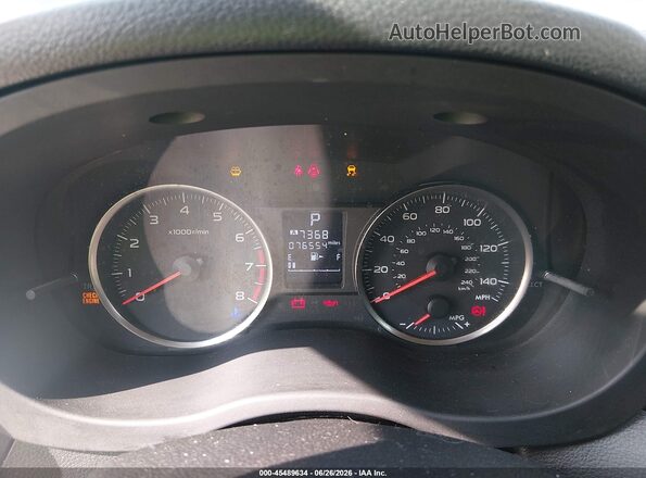 JF2GPABCXHH226990 2017 SUBARU CROSSTREK Черный Вид задних сидений