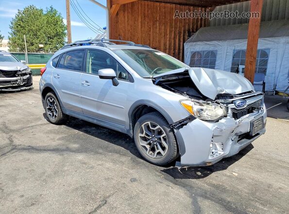 JF2GPABCXHH242588 2017 SUBARU CROSSTREK Серебряный Передняя правая четверть