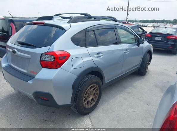 JF2GPADC0G8232017 2016 SUBARU CROSSTREK Silver Задня права чверть