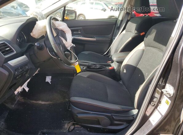 JF2GPADC0G8309548 2016 SUBARU CROSSTREK Charcoal Սալոնի դիմացի տեսք