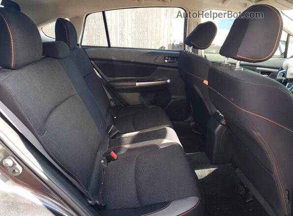 JF2GPADC0G8309548 2016 SUBARU CROSSTREK Charcoal Սալոնի հետևի տեսք