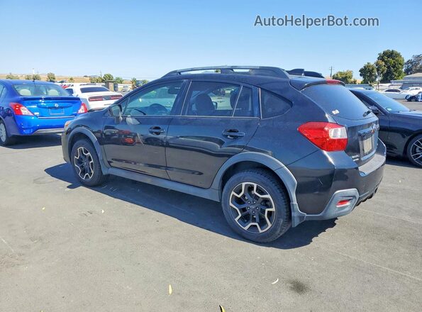JF2GPADC0GH228436 2016 SUBARU CROSSTREK Black Tył lewy