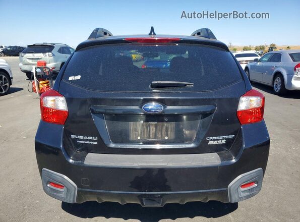 JF2GPADC0GH228436 2016 SUBARU CROSSTREK Black Widok z tyłu