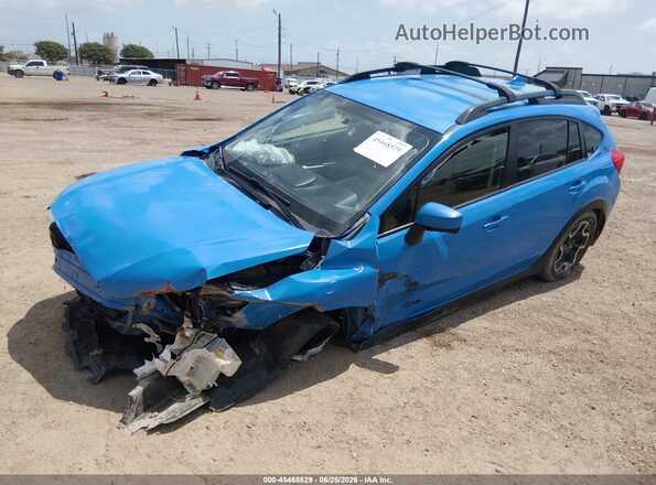 JF2GPADC1GH327105 2016 SUBARU CROSSTREK Синий Передняя левая четверть