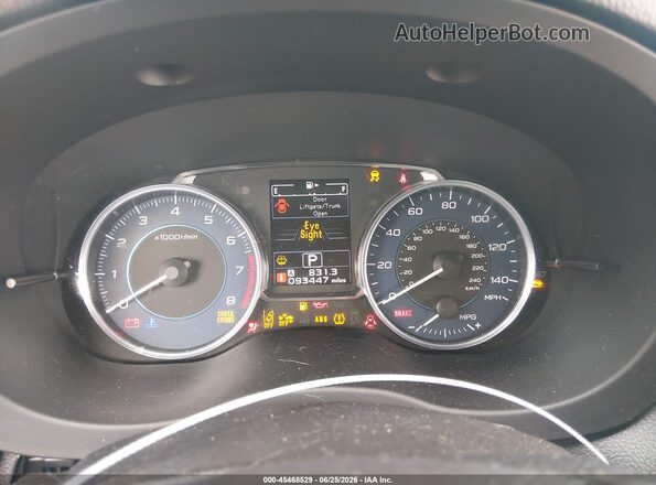 JF2GPADC1GH327105 2016 SUBARU CROSSTREK Синий Вид задних сидений