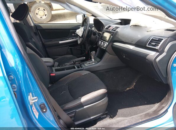 JF2GPADC1GH327105 2016 SUBARU CROSSTREK Синий Вид салона спереди