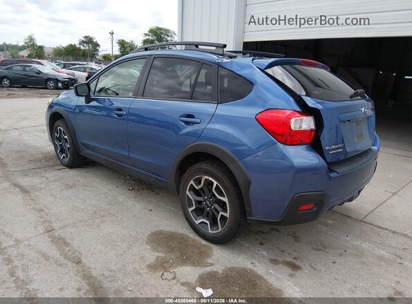 JF2GPADC2H8263917 2017 SUBARU CROSSTREK Синий Задняя левая четверть