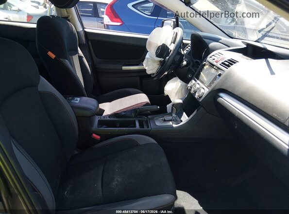 JF2GPADC4GH315644 2016 SUBARU CROSSTREK Gray წინა სალონის ხედი