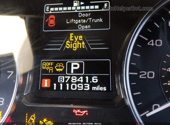 JF2GPADC4GH315644 2016 SUBARU CROSSTREK Gray 