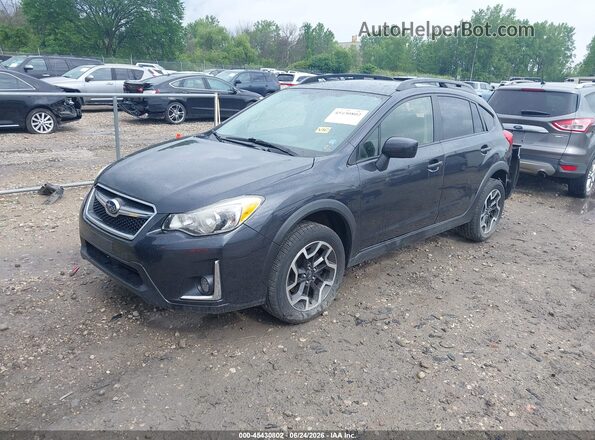 JF2GPADC5H8219927 2017 SUBARU CROSSTREK Серый Передняя левая четверть