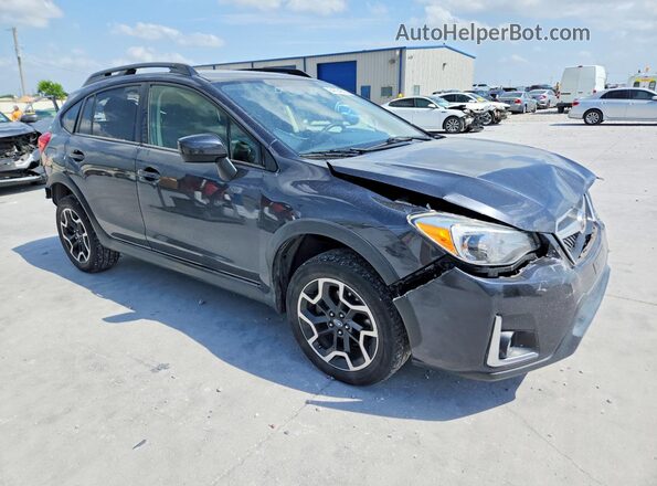 JF2GPADC5HH246688 2017 SUBARU CROSSTREK Charcoal წინა მარჯვენა