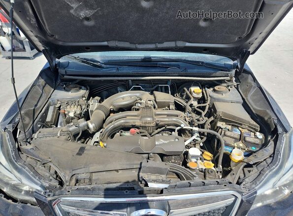 JF2GPADC5HH246688 2017 SUBARU CROSSTREK Charcoal ძრავის განყოფილების ხედი