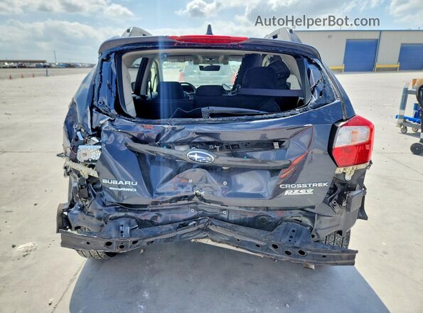JF2GPADC5HH246688 2017 SUBARU CROSSTREK Charcoal უკანა ხედი