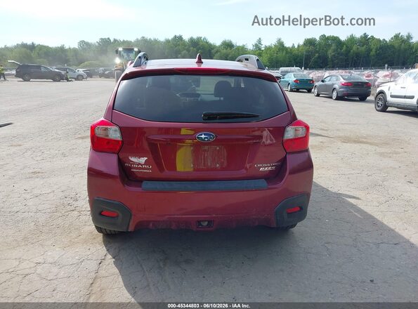 JF2GPADC6G8231048 2016 SUBARU CROSSTREK Maroon 