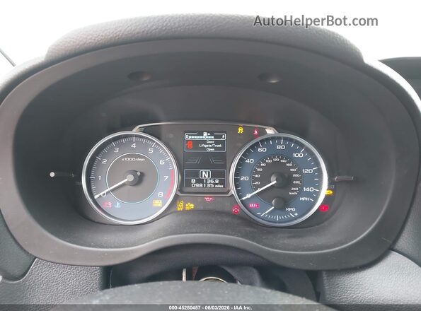 JF2GPADC7G8251115 2016 SUBARU CROSSTREK White Vista de los asientos traseros