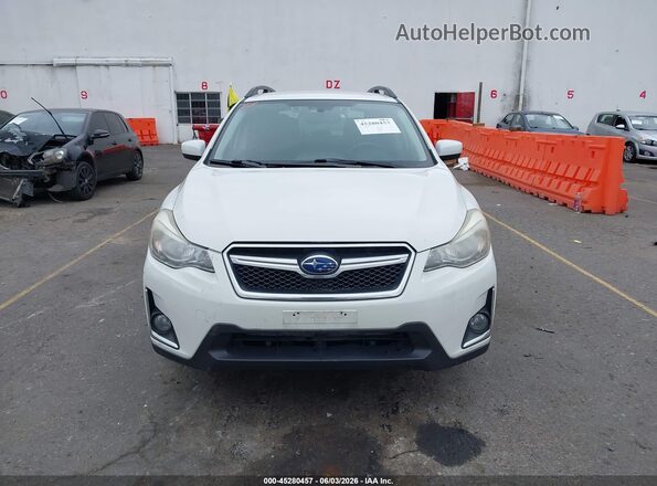 JF2GPADC7G8251115 2016 SUBARU CROSSTREK White Vista del cuadro de instrumentos