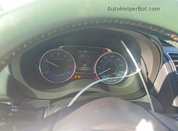 JF2GPADC7H8203079 2017 SUBARU CROSSTREK Белый Вид щитка приборов