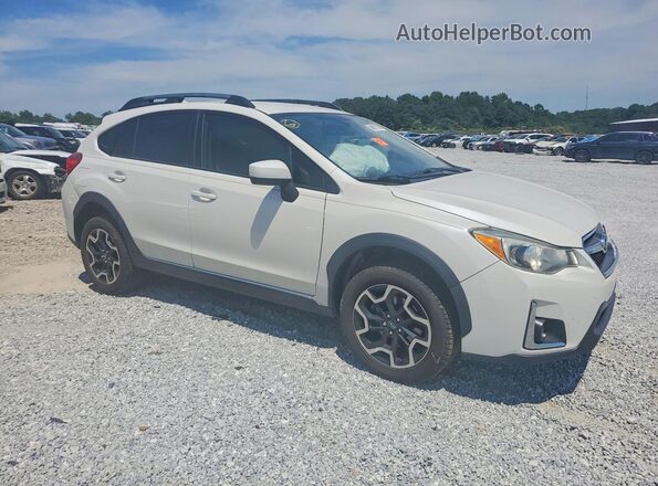 JF2GPADC7H8203079 2017 SUBARU CROSSTREK Белый Передняя правая четверть